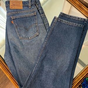 Vintage Levi’s orange tab jeans